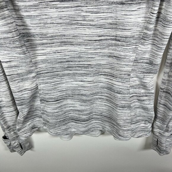 Lululemon Runderful Long Sleeve Space Dye Camo White Silver Spoon 10 Athletic‎ - Picture 5 of 10